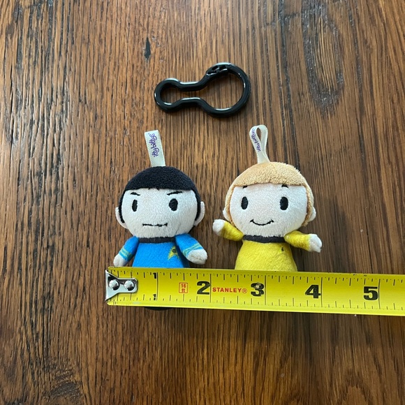 Star Trek Hallmark Itty Bitty's, Captain Kirk and Mr. Spock - Picture 4 of 4